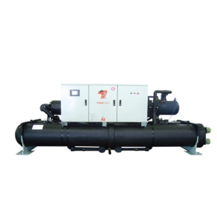 鄂尔多斯海尔冷水机组R134a高温型水地源热泵机组